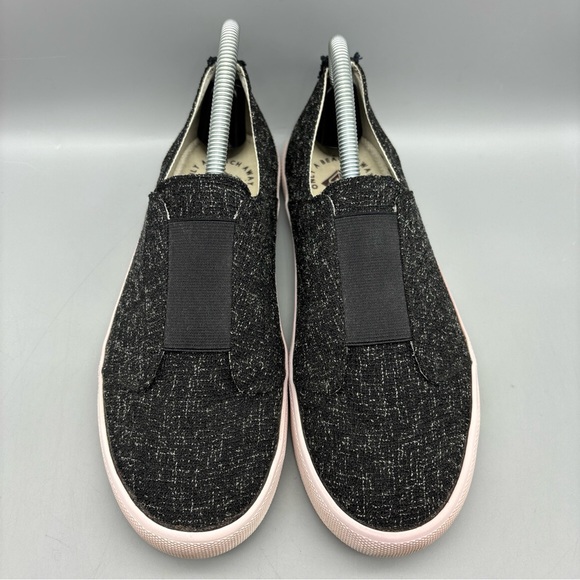 Roxy Rocco Sneakers Women's Size 8.5 Black Slip On - Picture 3 of 11
